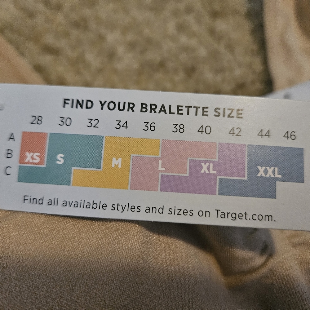 NWT Jockey non wire bralette size XL - Picture 2 of 4